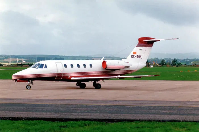 Framed Print : Cessna 650 Citation III EC-EQX Framed Print : Cessna 650 Citation III EC-EQX