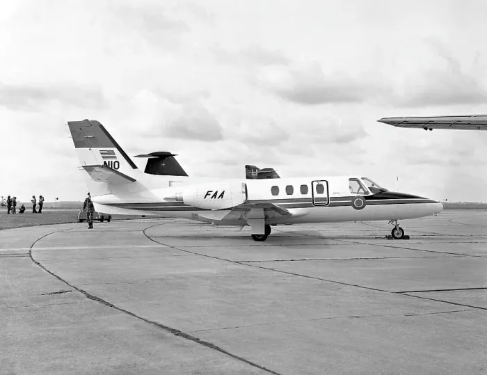 Framed Print : Cessna Citation I N10 Framed Print : Cessna Citation I N10