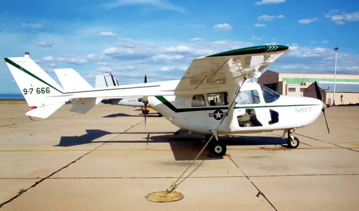 Framed Print : Cessna O-2A Skymaster 69-7666 Framed Print : Cessna O-2A Skymaster 69-7666