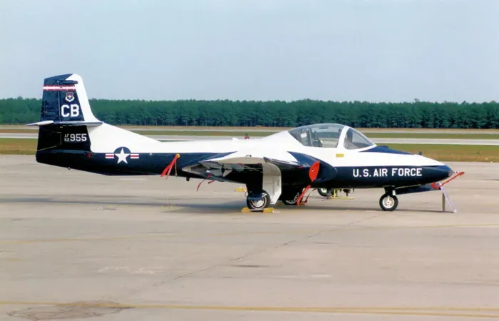 Framed Print : Cessna T-37B 62-5955 Framed Print : Cessna T-37B 62-5955