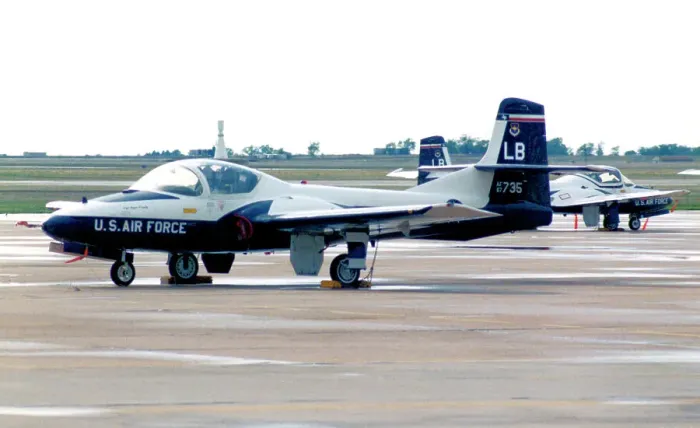 Framed Print : Cessna T-37B 67-14735 Framed Print : Cessna T-37B 67-14735