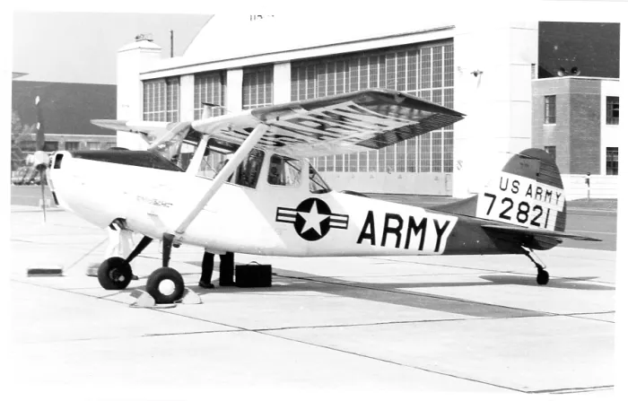 Framed Print : Cessna TO-1B 57-2821 Framed Print : Cessna TO-1B 57-2821