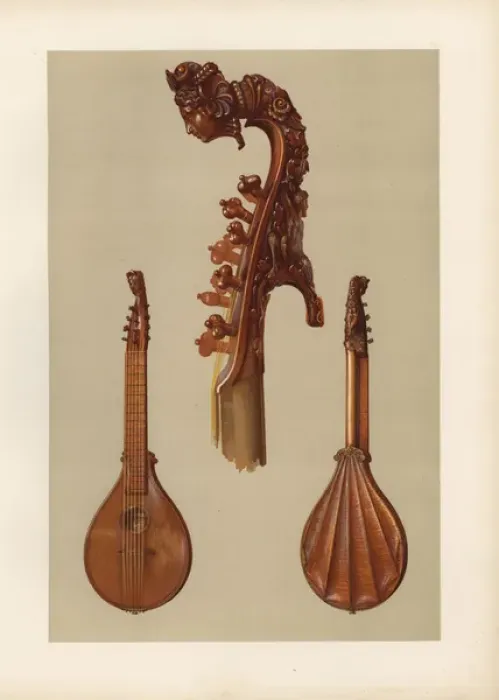 Framed Print : Cetera or cither by the violin-maker Antonius Framed Print : Cetera or cither by the violin-maker Antonius