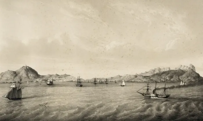 Framed Print : Ceuta (19th c. ). Engraving. SPAIN. Donostia Framed Print : Ceuta (19th c. ). Engraving. SPAIN. Donostia