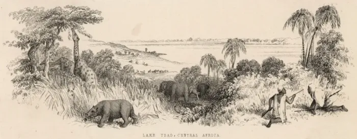 Framed Print : Chad / Lake Chad 19C Framed Print : Chad / Lake Chad 19C