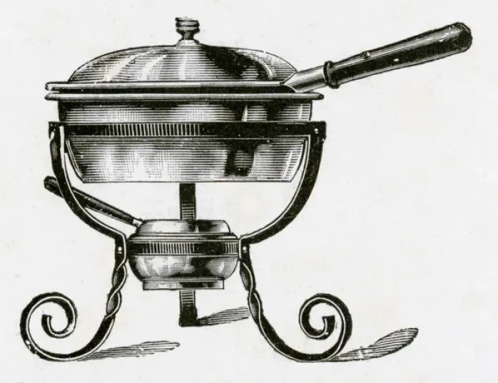 Framed Print : Chafing dishes 1899 Framed Print : Chafing dishes 1899