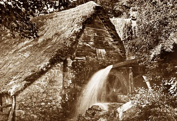 Framed Print : Chagford Mill Framed Print : Chagford Mill