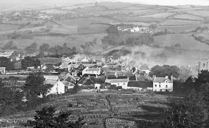 Framed Print : Chagford Devon Victorian period