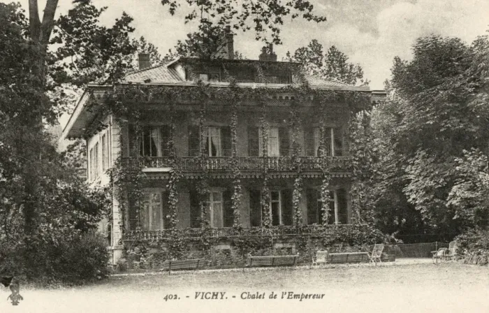 Framed Print : Chalet de L Empereur - Vicky, France