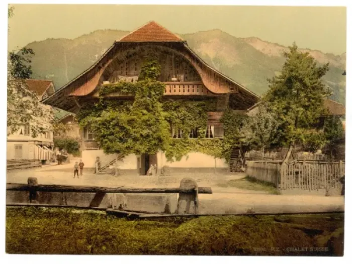Framed Print : Chalet Suisse, Bernese Oberland, Switzerland Framed Print : Chalet Suisse, Bernese Oberland, Switzerland