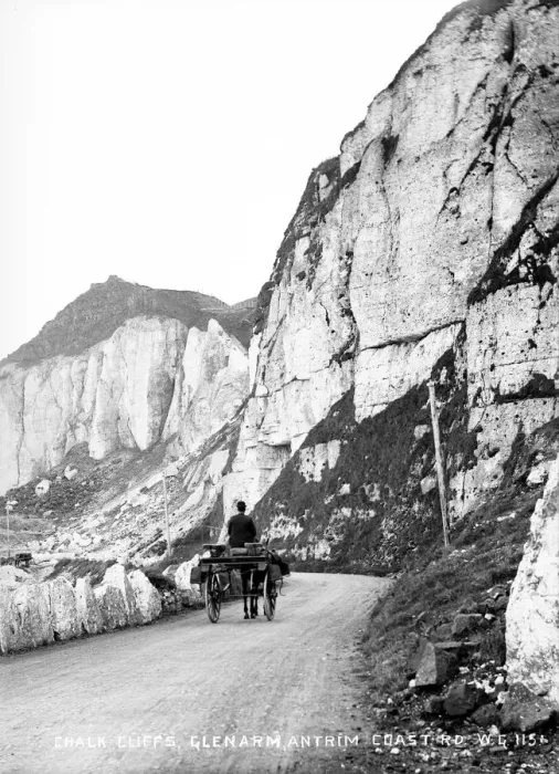 Framed Print : Chalk Cliffs, Glenarm, Antrim Coast Road Framed Print : Chalk Cliffs, Glenarm, Antrim Coast Road