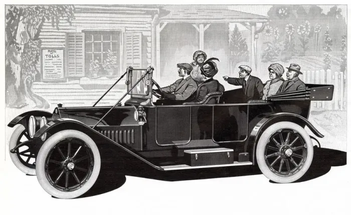 Framed Print : Chalmers Motor Car 1913 Framed Print : Chalmers Motor Car 1913