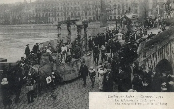 Framed Print : Chalon-sur-Soane - Carnival Day Framed Print : Chalon-sur-Soane - Carnival Day