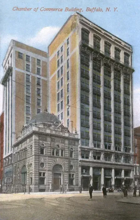 Framed Print : Chamber of Commerce building, Buffalo, New York State, USA Framed Print : Chamber of Commerce building, Buffalo, New York State, USA