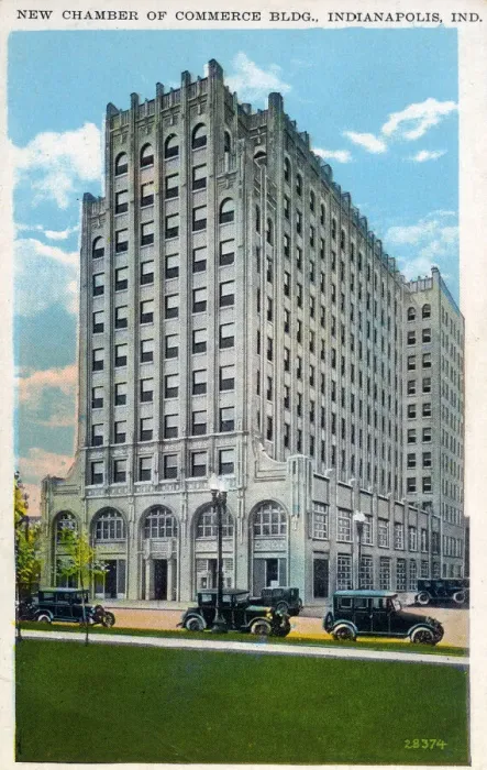 Framed Print : Chamber of Commerce Building - Indianapolis, Indiana, USA Framed Print : Chamber of Commerce Building - Indianapolis, Indiana, USA
