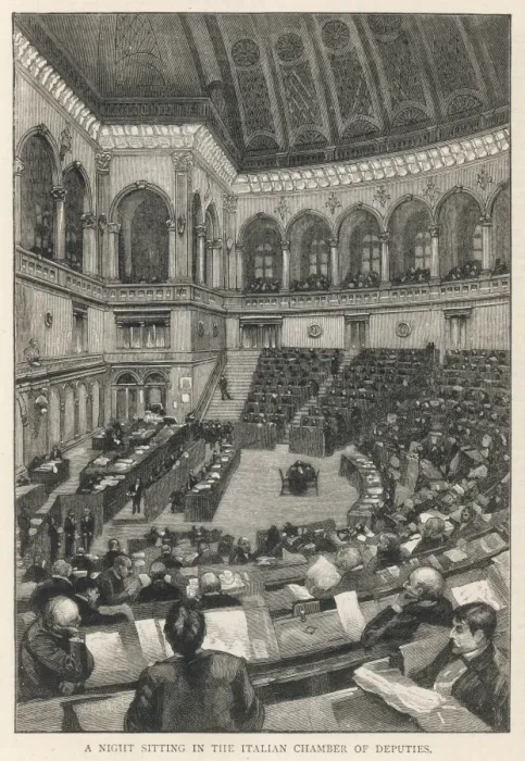 Framed Print : Chamber of Deputies / Rome Framed Print : Chamber of Deputies / Rome