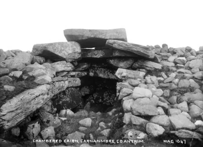 Framed Print : Chambered Cairn, Carnanmore, Co. Antrim Framed Print : Chambered Cairn, Carnanmore, Co. Antrim