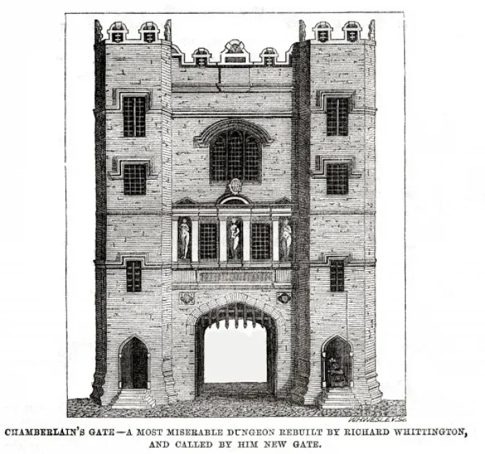 Framed Print : Chamberlains gate at Newgate Prison Framed Print : Chamberlains gate at Newgate Prison