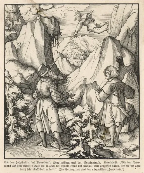 Framed Print : Chamois Huntin, C16 Framed Print : Chamois Huntin, C16
