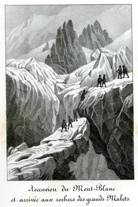 Framed Print : Chamonix and Mont Blanc, France Framed Print : Chamonix and Mont Blanc, France
