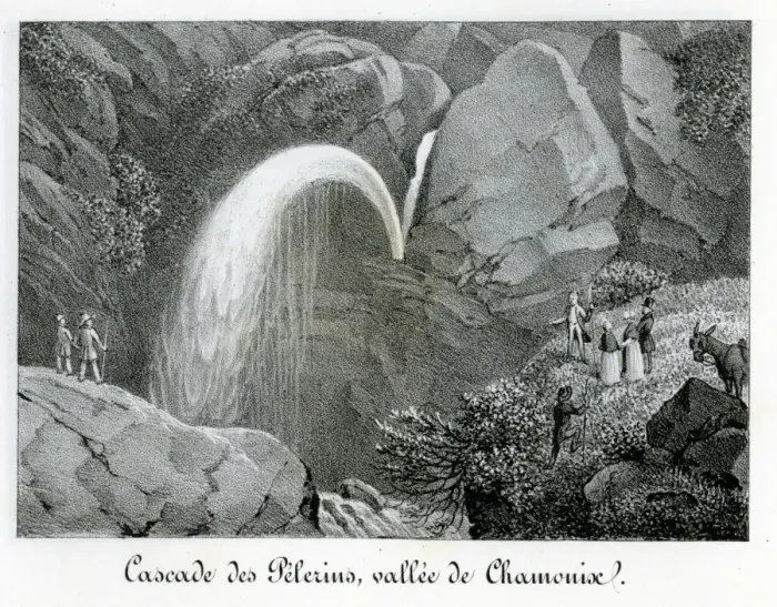 Framed Print : Chamonix and Mont Blanc, France Framed Print : Chamonix and Mont Blanc, France