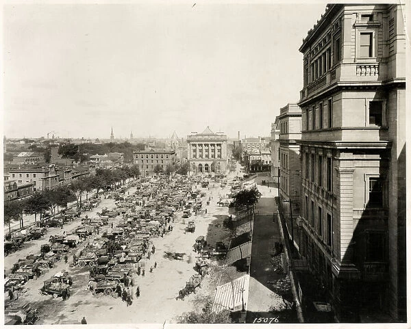 Champ de Mars market, Montreal Canada, c. 1920