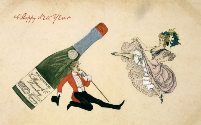 Framed Print : Champagne and Dance 20C Framed Print : Champagne and Dance 20C