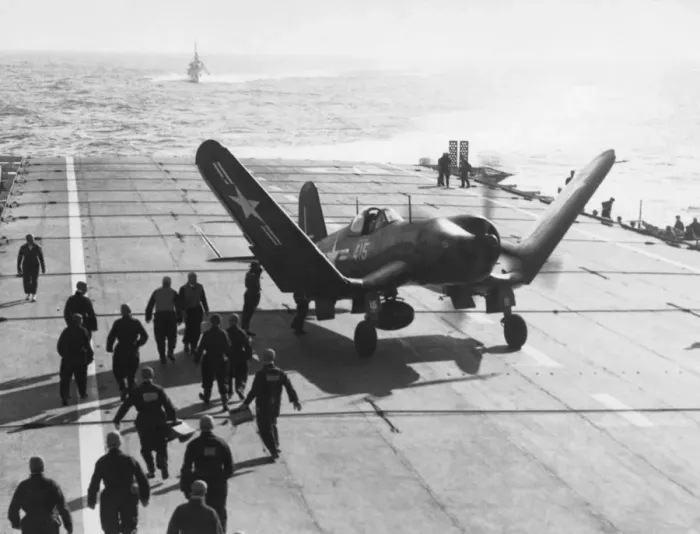 Framed Print : Chance Vought Corsair F4U