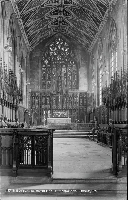 Framed Print : The Chancel of St. Botolph's Church Framed Print : The Chancel of St. Botolph's Church