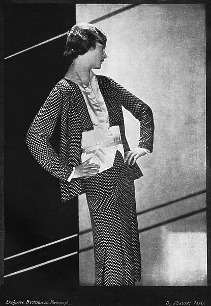 Chanel tweed suit, 1929