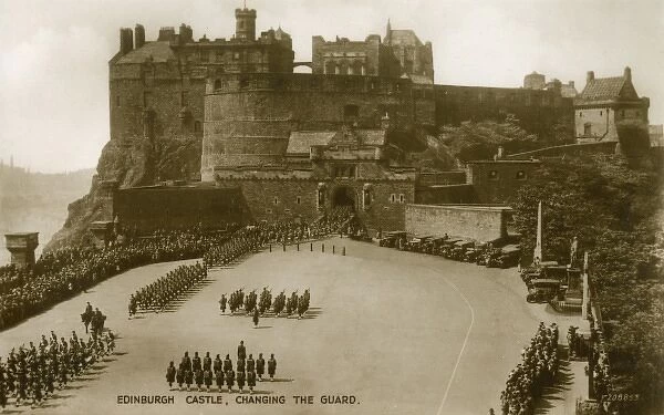 Changing of the Guard at Edinburgh Castle