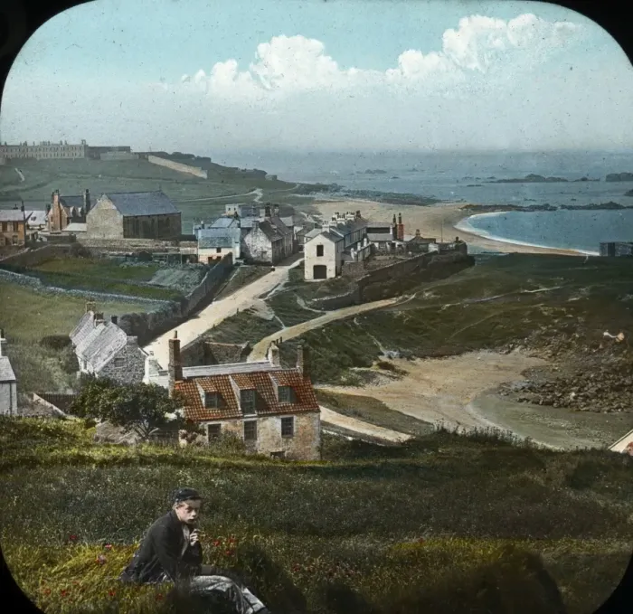Framed Print : The Channel Islands - Fort Torgee Framed Print : The Channel Islands - Fort Torgee