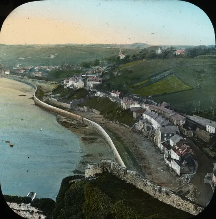 Framed Print : The Channel Islands - Gorey Bay Framed Print : The Channel Islands - Gorey Bay