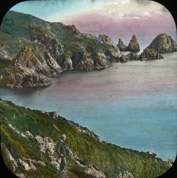 Framed Print : The Channel Islands - Jerbourg Point Framed Print : The Channel Islands - Jerbourg Point