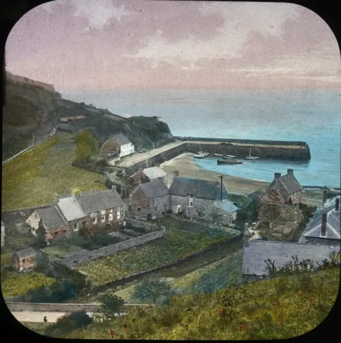 Framed Print : The Channel Islands - Rozel Harbour Framed Print : The Channel Islands - Rozel Harbour