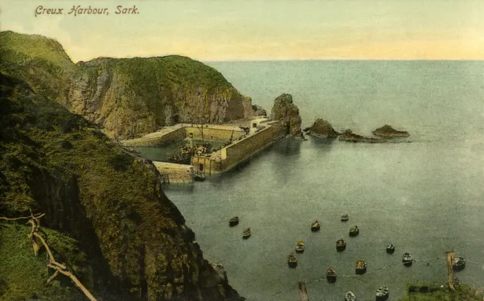 Framed Print : Channel Islands - Sark - Creux Harbour Framed Print : Channel Islands - Sark - Creux Harbour