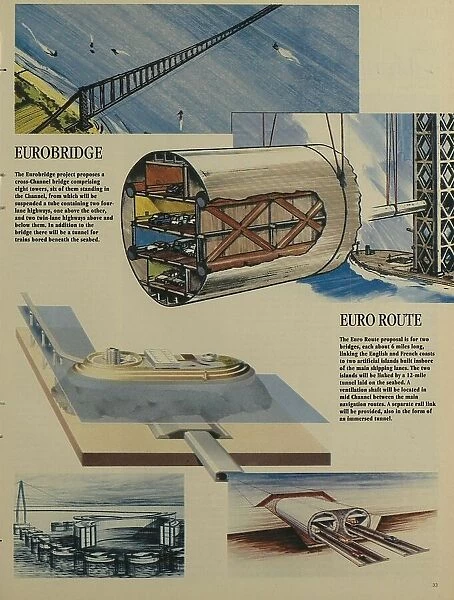 Channel Tunnel proprosals, 1985(5)