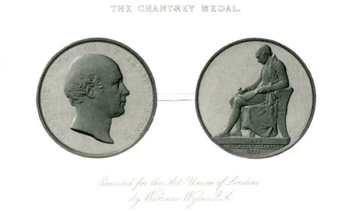 Framed Print : The Chantry Medal - Francis Leggatt Chantrey Framed Print : The Chantry Medal - Francis Leggatt Chantrey