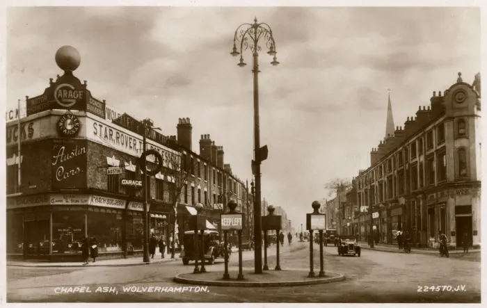 Framed Print : Chapel Ash, Wolverhampton, circa 1920s Framed Print : Chapel Ash, Wolverhampton, circa 1920s