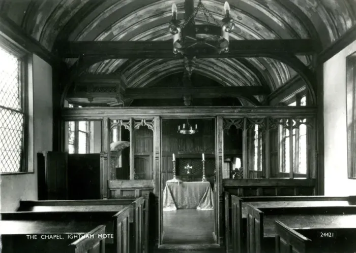 Framed Print : The Chapel, Ightham Mote, Kent Framed Print : The Chapel, Ightham Mote, Kent