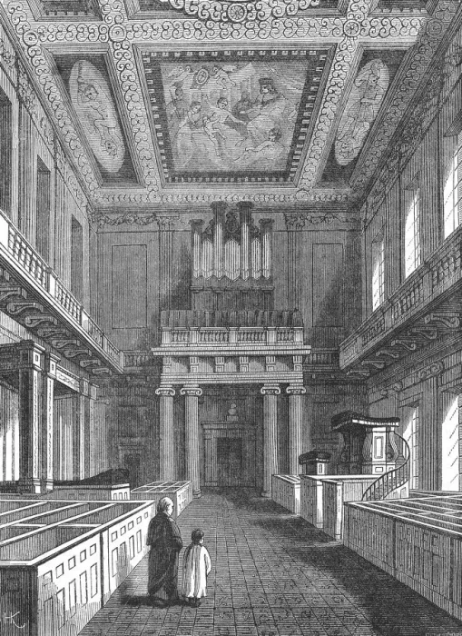 Framed Print : Chapel Royal, Whitehall Framed Print : Chapel Royal, Whitehall
