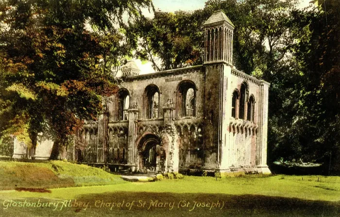 Framed Print : Chapel of St Mary (St Joseph), Glastonbury Abbey Framed Print : Chapel of St Mary (St Joseph), Glastonbury Abbey
