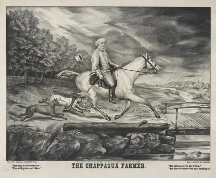 Framed Print : The Chappaqua farmer Framed Print : The Chappaqua farmer