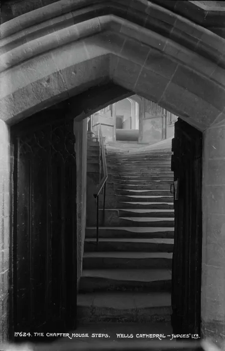 Framed Print : The Chapter House Steps Framed Print : The Chapter House Steps