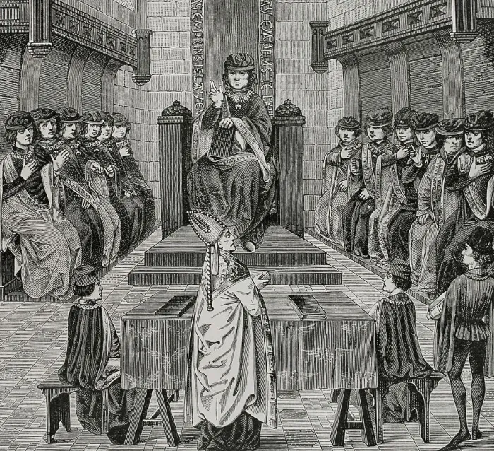 Framed Print : Chapter of the Order of the Golden Fleece held Framed Print : Chapter of the Order of the Golden Fleece held