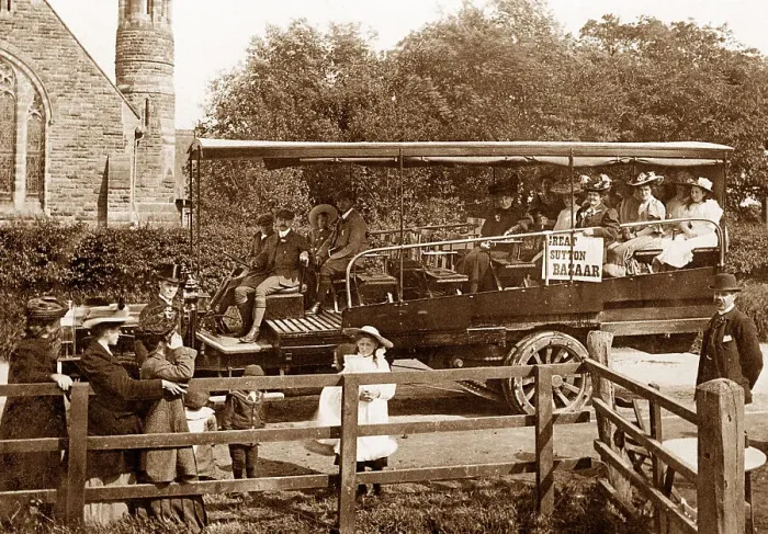 Framed Print : Charabanc, Great Sutton Framed Print : Charabanc, Great Sutton