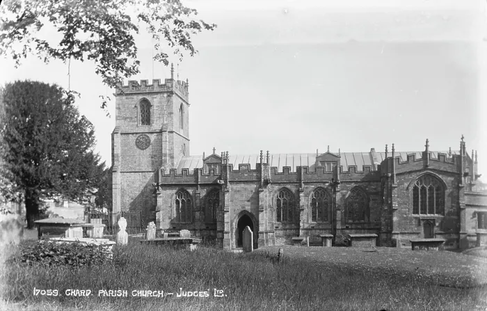 Framed Print : Chard Parish Church Framed Print : Chard Parish Church