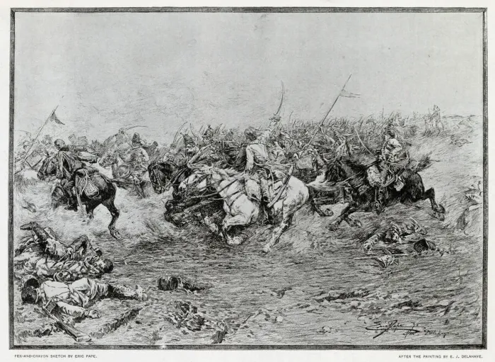 Framed Print : The charge of the Twelfth Hussars at the Battle of Marengo Framed Print : The charge of the Twelfth Hussars at the Battle of Marengo