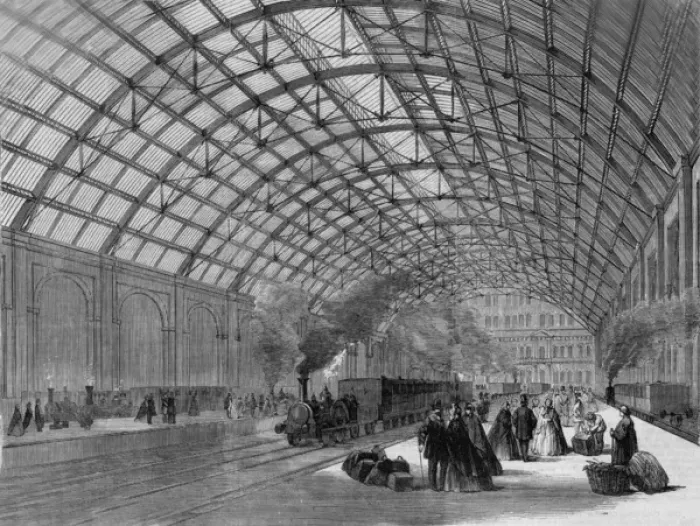 Framed Print : Charing Cross Station Framed Print : Charing Cross Station