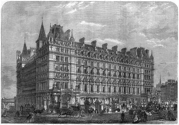 Charing Cross station and hotel, Central London